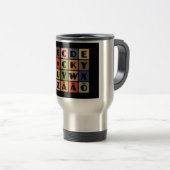 Naughty Alphabets Tasse - wählen Sie Stil & Farbe (VorderseiteRechts)