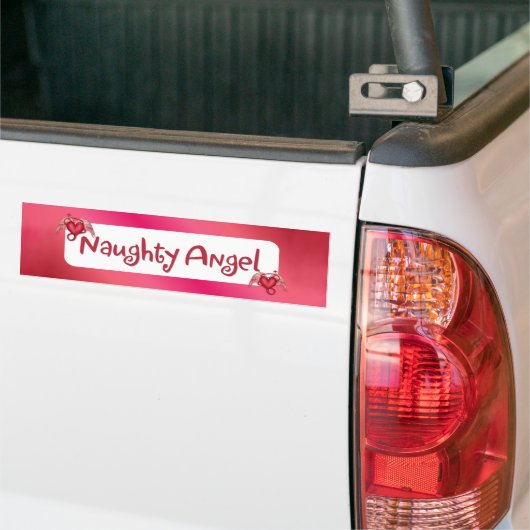 Naughty Angel Autoaufkleber (Auf Lkw)