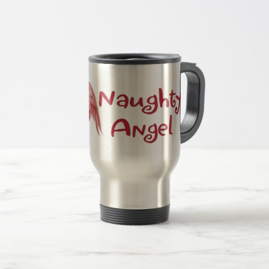 Naughty Angel Reisebecher (VorderseiteRechts)