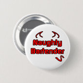Naughty Barkeeper Button (Vorne & Hinten)