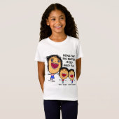 Naughty Big Sister Cartoon T-Shirt (Vorne ganz)