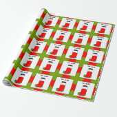 Naughty Boy Christmas Geschenkpapier (Ungerollt)