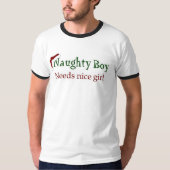Naughty Boy T-Shirt (Vorderseite)