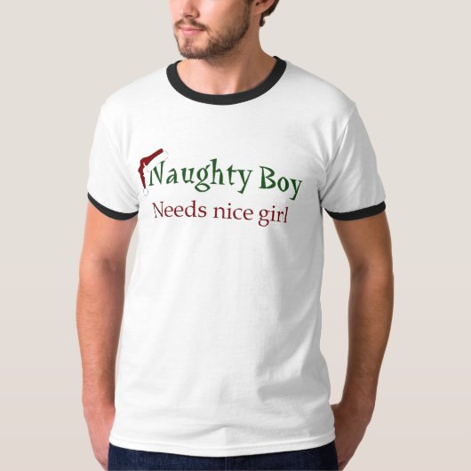 Naughty Boy T-Shirt (Vorderseite)