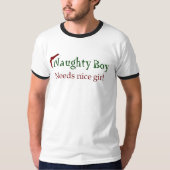 Naughty Boy Tee (Vorderseite)