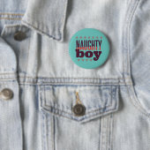 Naughty Boy Weihnachten hässlich Sweater Geschenk Button (Beispiel)