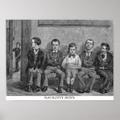 Naughty Boys Poster (Vorne)