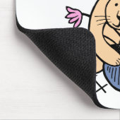 Naughty Cat Cartoon Mousepad (Ecke)
