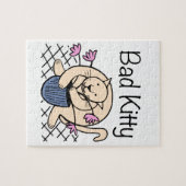 Naughty Cat Cartoon Puzzle (Horizontal)