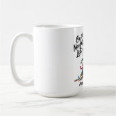 Naughty Cat Christmas Mug – Funny Santa Hat Kaffeetasse (Links)