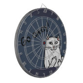 Naughty Cat Dartscheibe (Vorderseite Links)