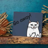 Naughty Cat Fotoplatte (Seite)