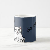 Naughty Cat Kaffeetasse (Mittel)