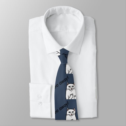 Naughty Cat Krawatte (Gebunden)