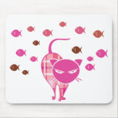 Naughty Cat Mousepad (Vorne)
