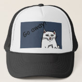 Naughty Cat Truckerkappe (Vorderseite)