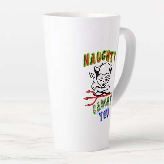Naughty Caught Milchtasse (Rechte Ecke)