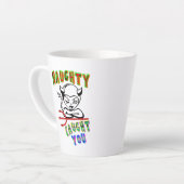 Naughty Caught Milchtasse (Linke Ecke)