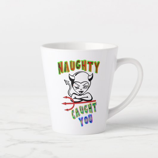 Naughty Caught Milchtasse (Rechts)