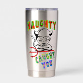 Naughty Caught Thermobecher (Rückseite)