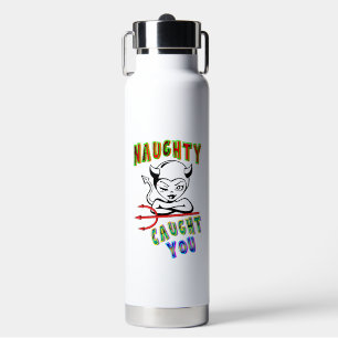 Naughty Caught Trinkflasche