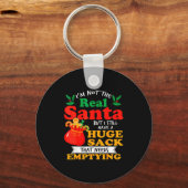 Naughty Christmas For Men Huge Package Sack Dirty Schlüsselanhänger (Vorderseite)
