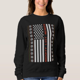 NAUGHTY CHRISTMAS USA NAUGHTY LIST MITGLIED SWEATSHIRT