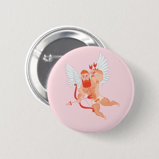 Naughty Cupid Button (Vorne & Hinten)