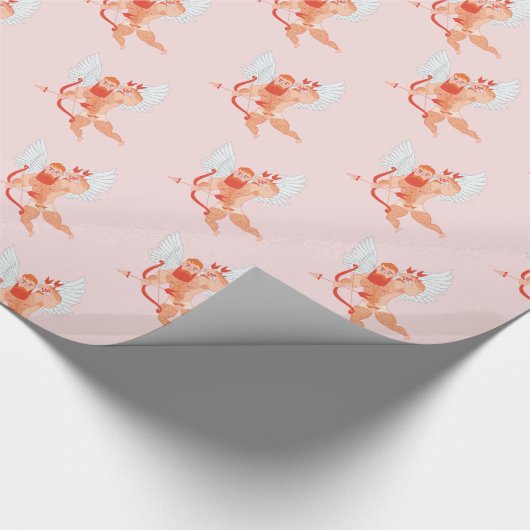 Naughty Cupid Geschenkpapier (Ecke)
