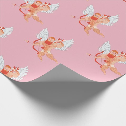 Naughty Cupid Geschenkpapier (Ecke)