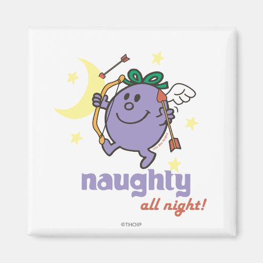 Naughty die ganze Nacht! Magnet (Vorne)