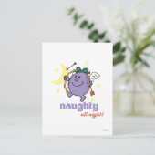 Naughty die ganze Nacht! Postkarte (Stehend Vorderseite)