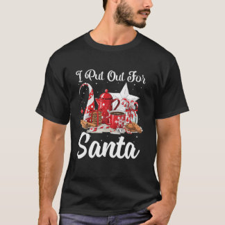 Naughty, die ich für Weihnachtslustig ausstelle T-Shirt
