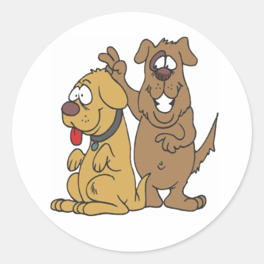Naughty Dog Sticker (Vorderseite)
