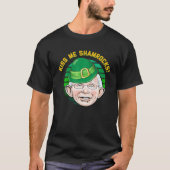 Naughty Dr Fauci Leprechaun St. Patrick's Day Sham T-Shirt (Vorderseite)