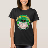 Naughty Dr. Fauci Leprechaun St. T-Shirt (Vorderseite)