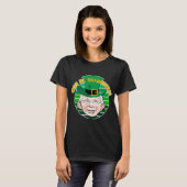 Naughty Dr. Fauci Leprechaun St. T-Shirt (Vorne ganz)