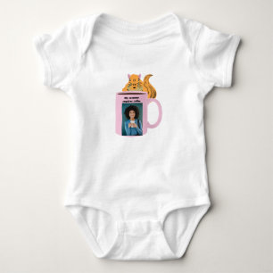 Naughty Eichhörnchen #135 Baby Coffee Strampler