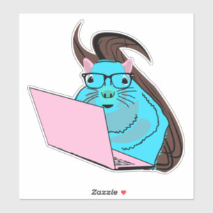 Naughty-Eichhörnchen #138 Aufkleber