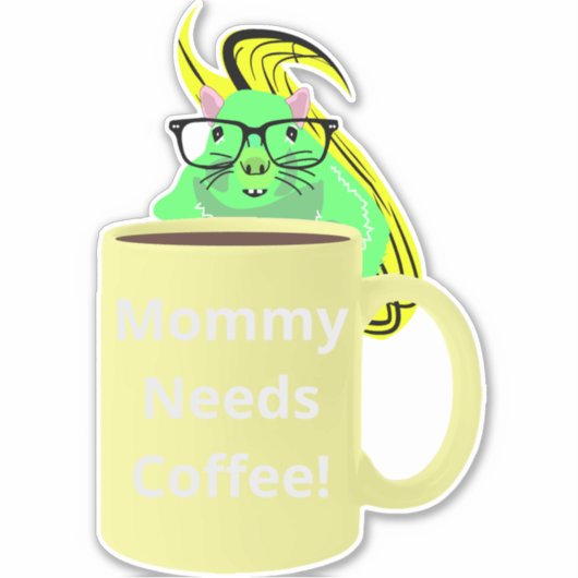 Naughty Eichhörnchen #167 Coffee Cup Aufkleber (Vorderseite)