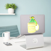 Naughty Eichhörnchen #167 Coffee Cup Aufkleber (Laptop auf Schreibtisch)