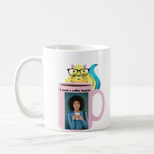 Naughty Eichhörnchen #168 Coffee Human Kaffeetasse (Links)