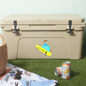 Naughty Eichhörnchen #199 Skateboarding Aufkleber (Kühler)