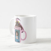 Naughty Eichhörnchen #211 Coffee Human Kaffeetasse (Vorderseite Links)