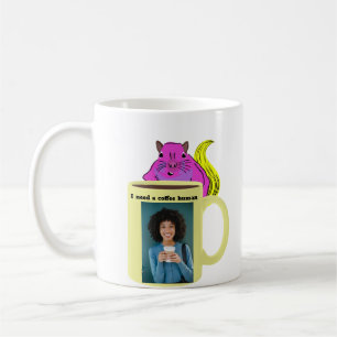 Naughty Eichhörnchen #234 Coffee Human Kaffeetasse