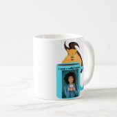 Naughty Eichhörnchen #240 Coffee Human Kaffeetasse (VorderseiteRechts)