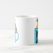 Naughty Eichhörnchen #240 Coffee Human Kaffeetasse (Mittel)