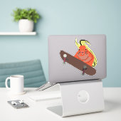Naughty-Eichhörnchen #241 Aufkleber (Laptop auf Schreibtisch)