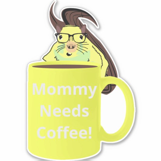 Naughty Eichhörnchen #250 Coffee Cup Aufkleber (Vorderseite)