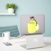 Naughty Eichhörnchen #250 Coffee Cup Aufkleber (Laptop auf Schreibtisch)